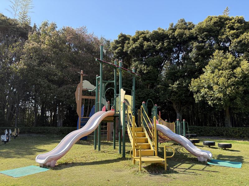 湖陵総合公園 こども広場の大型遊具